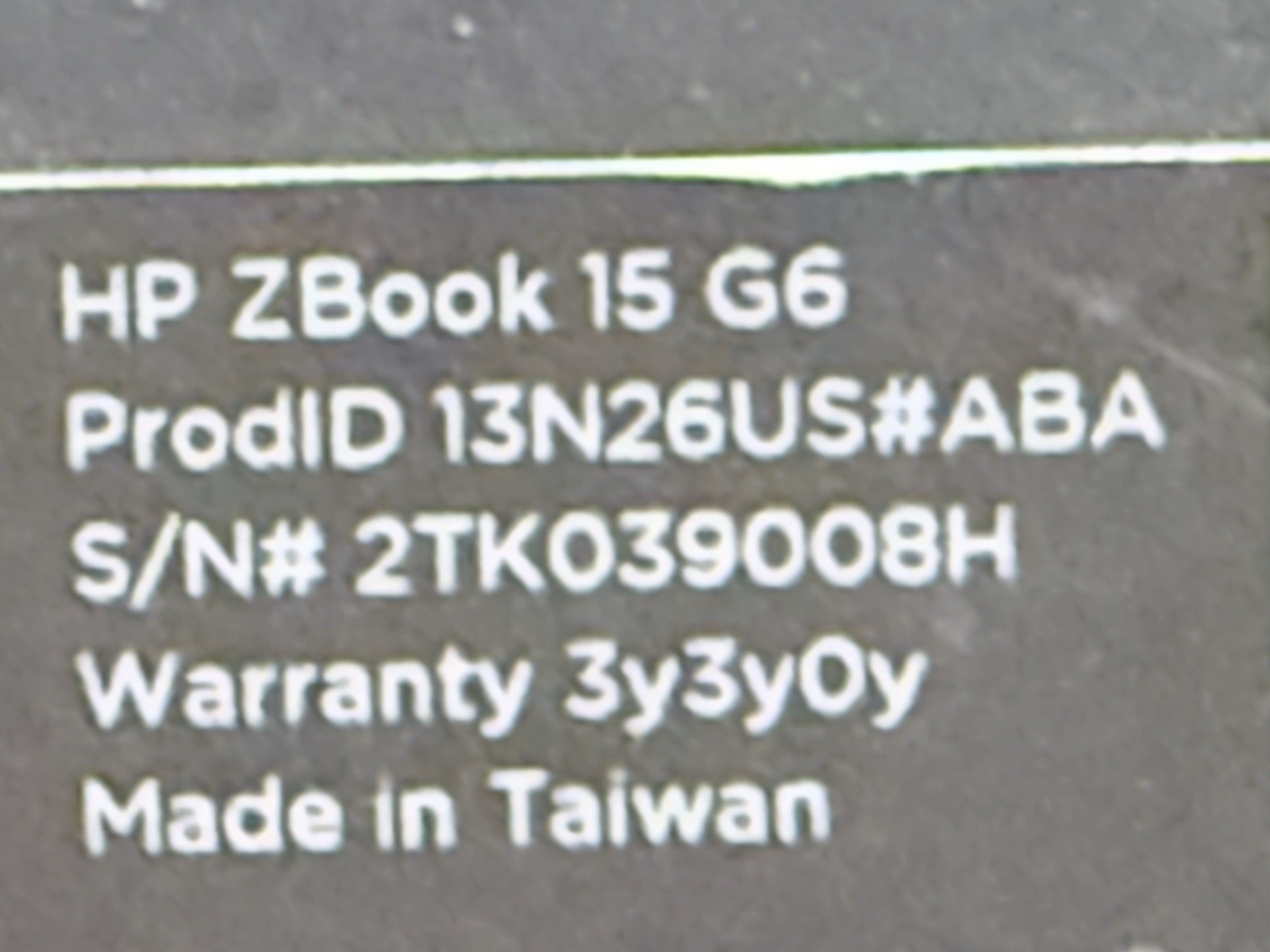 ⭐️CLEAN HP ⭐️ ZBook 15 G6 i7-9850H 2.6GHz 32Gb 512Gb SSD 120w pwr adptr WIN11PRO