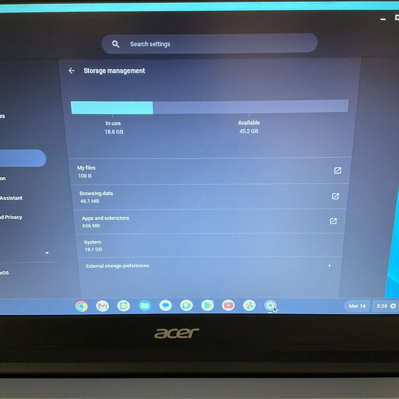 Acer Chromebook N19Q2 14″ Intel Celeron N4000 4GB RAM 64GB Storage Blue