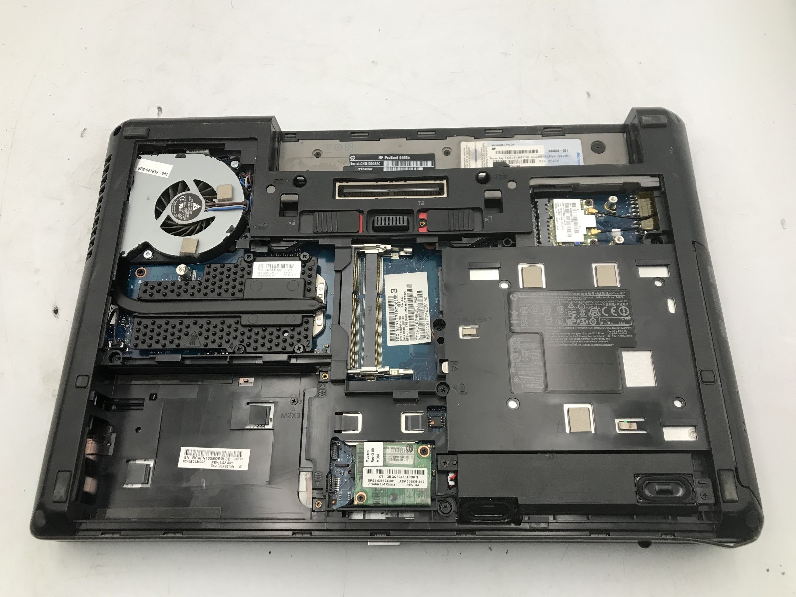 HP PROBOOK 6465B – BOOTS TO BIOS – AMD A4 3310MX – NO RAM – READ DESCRIPTION -BB