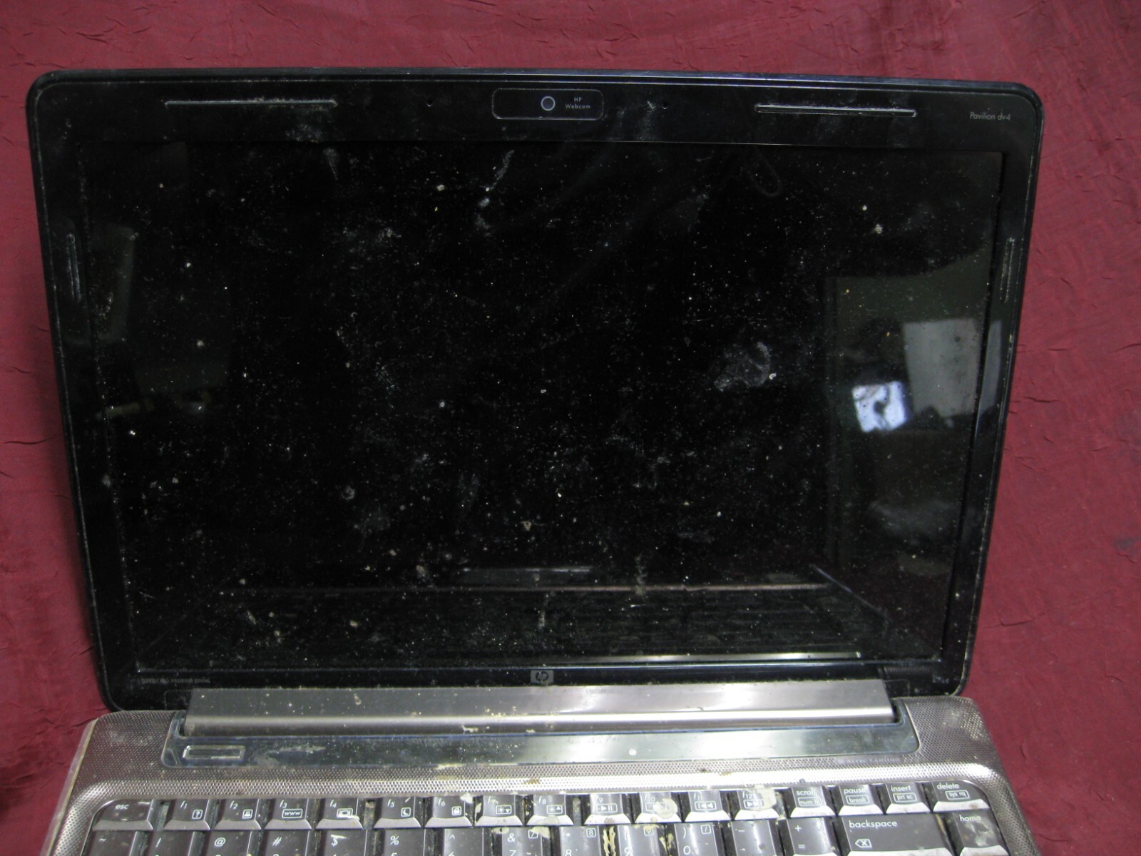 HP Pavillion DV4-1225DX 14″ (No HDD No Ram) Selling For Parts ,screen etc AS-IS