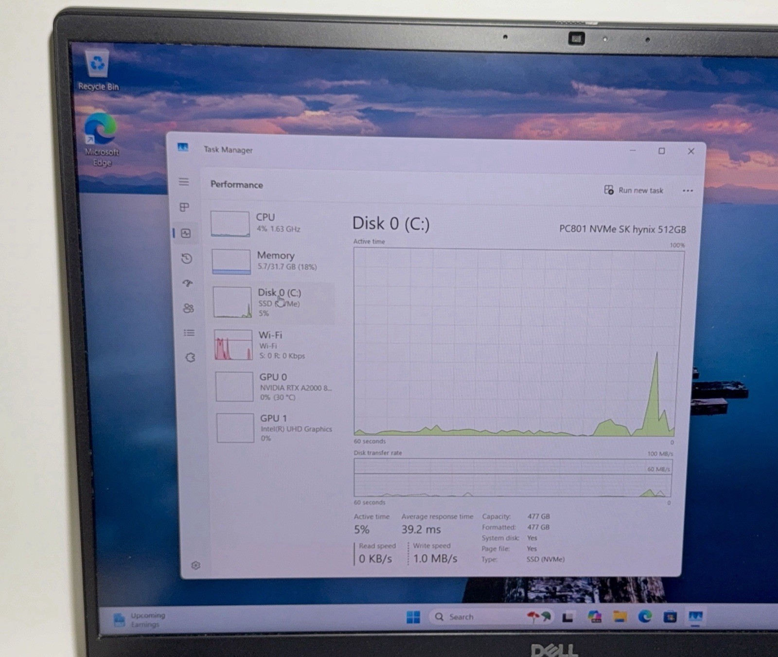 READ – Dell Precision 7670 16″ i7-12850HX 32GB 512GB RTX A2000
