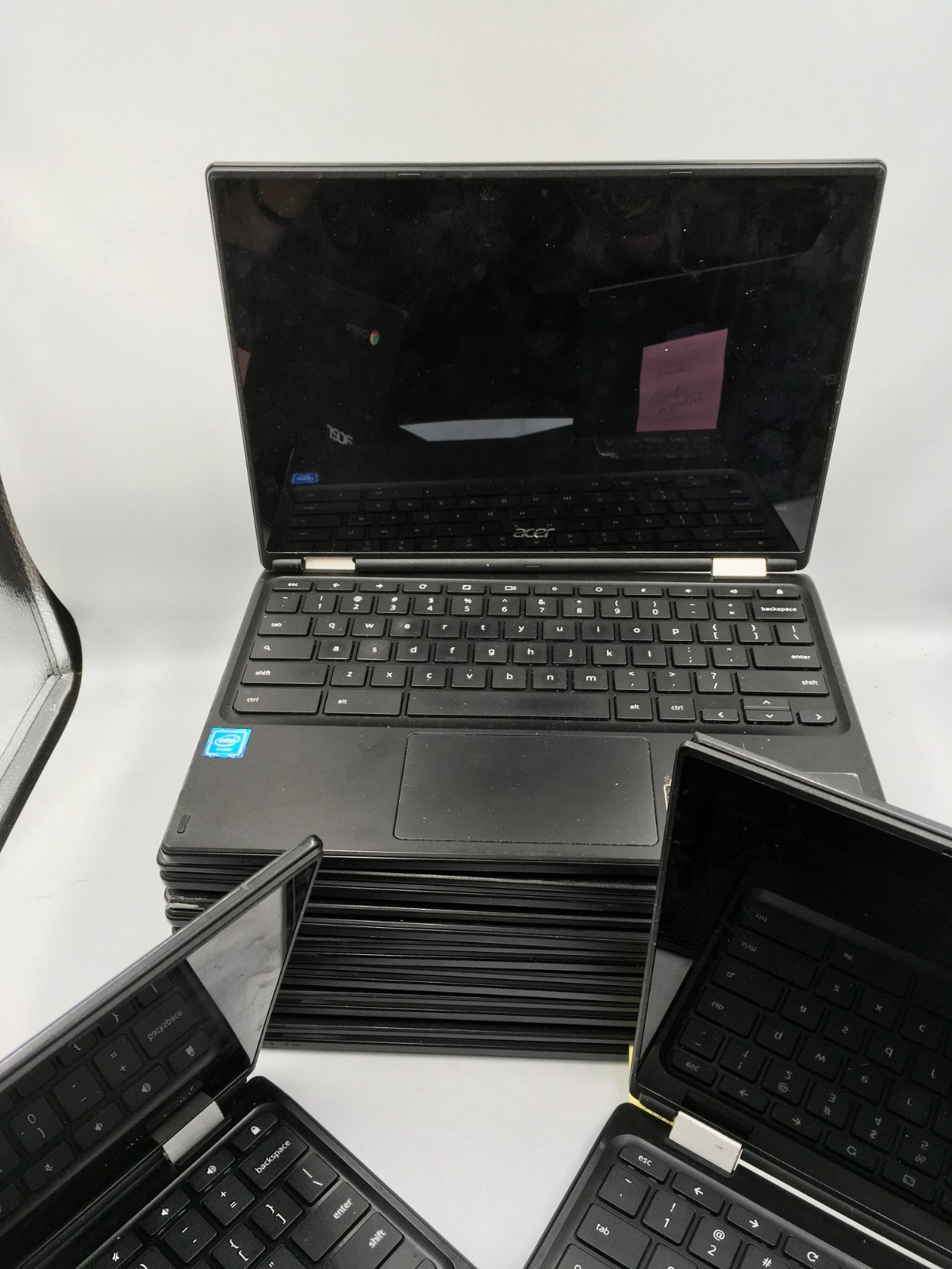 Acer Chromebook R738T 2in1 4gb / 32gb (Various issues FOR PARTS ) Lot of 9 RS