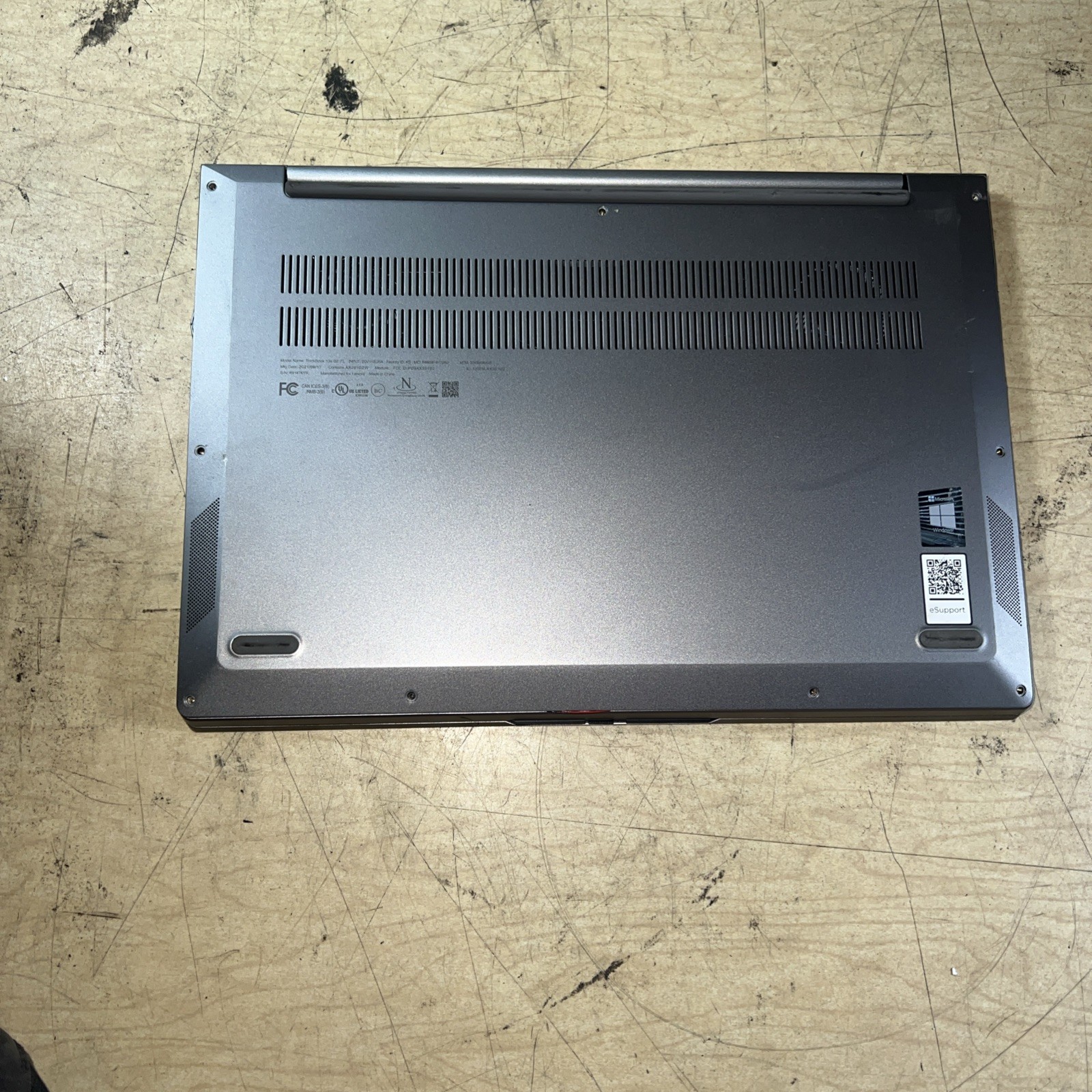 THINKBOOK 13S G2 ITL INTEL CORE I7 11TH GEN 16GB RAM **NO POWER ON **NO HD