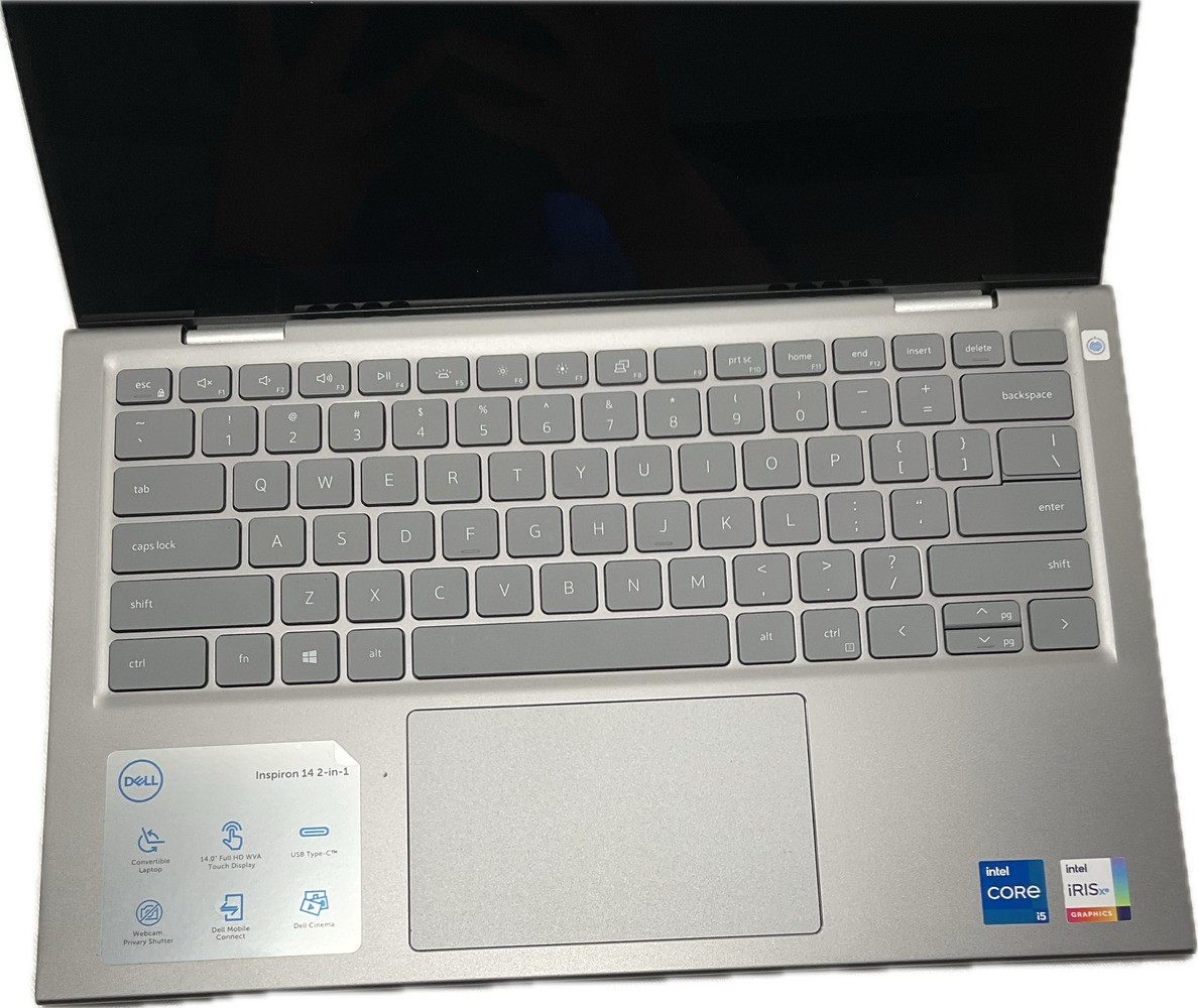 Dell Inspiron 14” 2 in 1 touch laptop P147G – Core i5-113G7 12GB RAM 477SSD