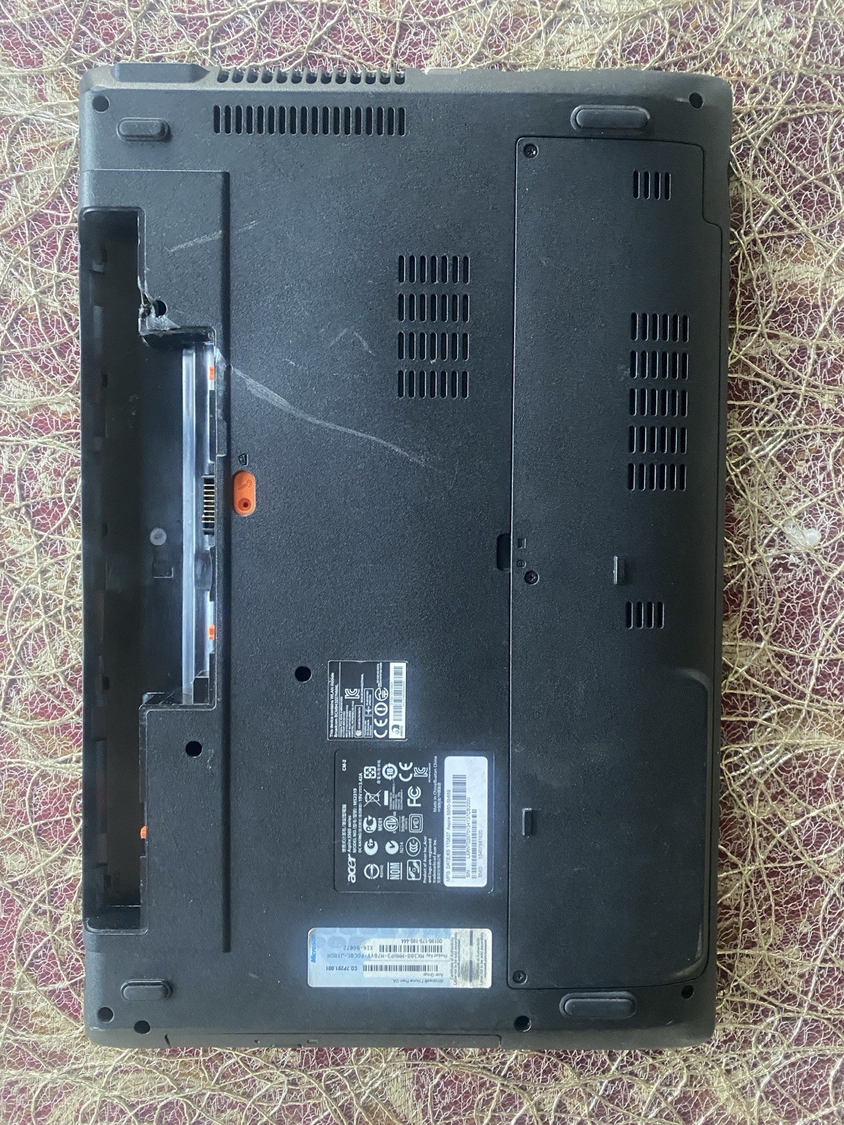 Acer Aspire 5560 – MS2319 Windows 7 Home Pro