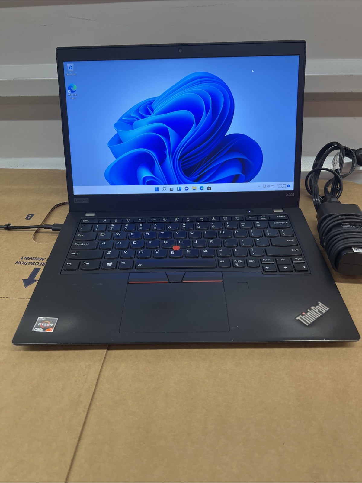 Lenovo ThinkPad X395 | Ryzen 7 PRO 3700U | 8GB RAM | 512GB SSD | FHD Touch | 4G