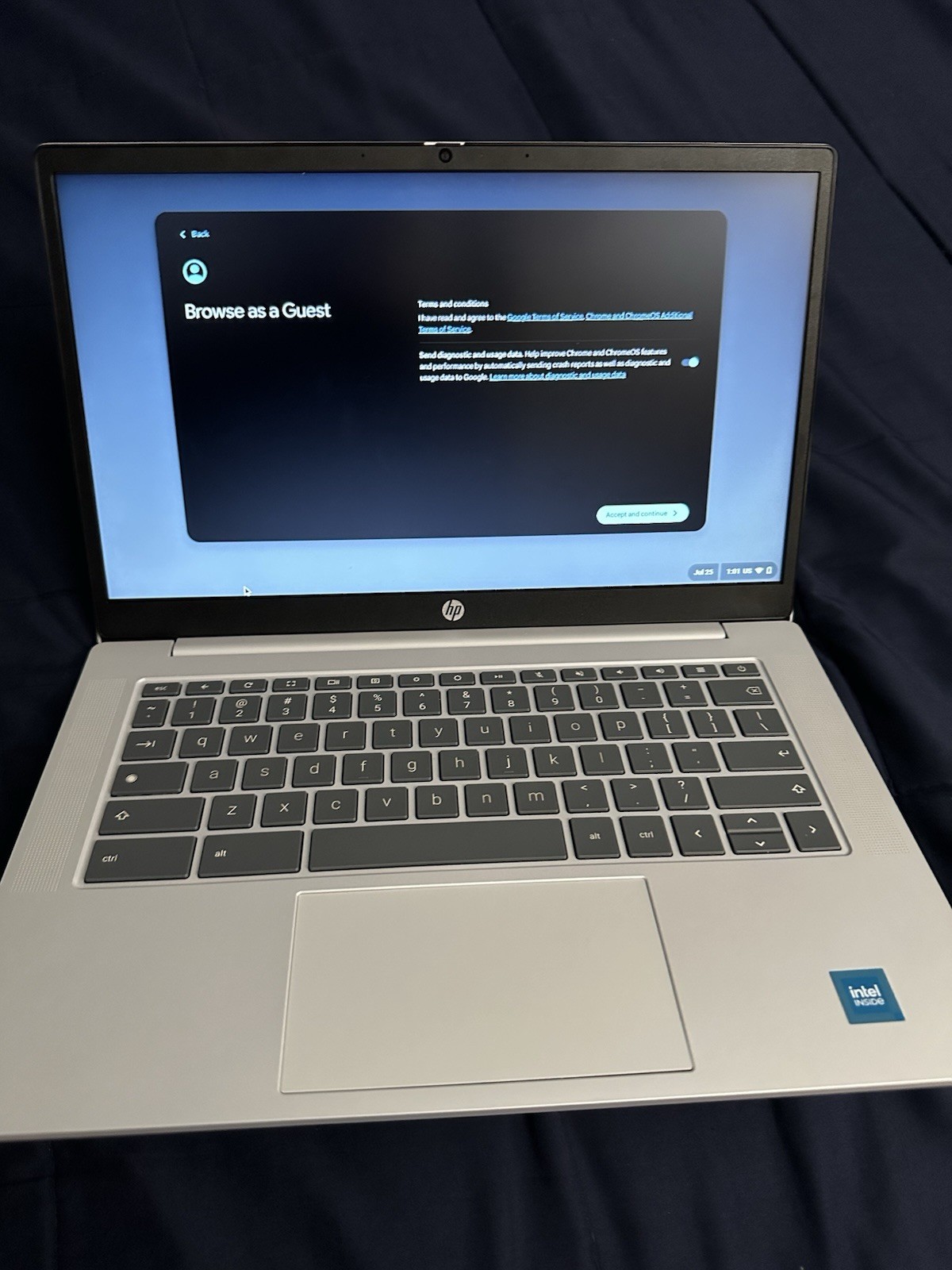 HP Chromebook 14″ Intel Processor N100 4GB RAM 64GB