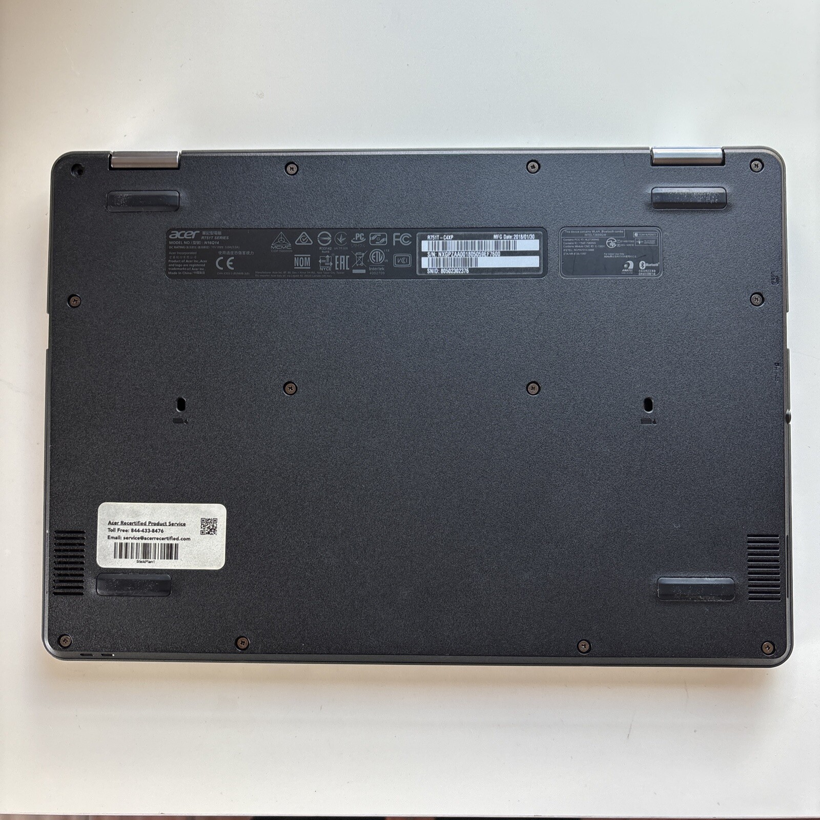 Acer SPIN 11.6″ Chromebook 2-in 1-Touchscreen (N16Q14 – 4GB RAM – 975t1-C4XP)