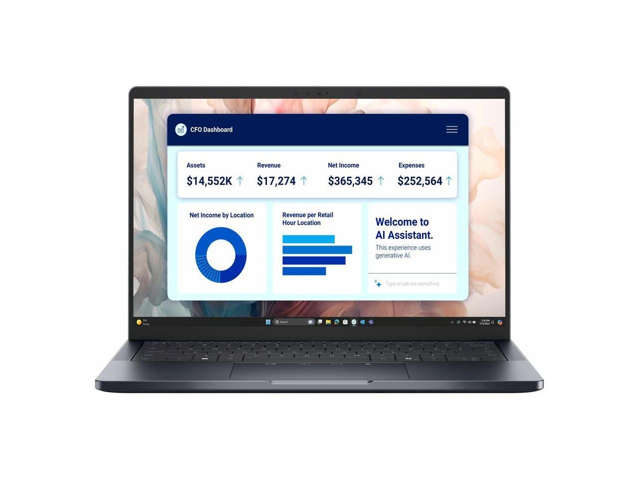 Dell Pro 14 Premium PA14250 14″ Copilot+ PC Notebook – Full HD Plus – Intel Core