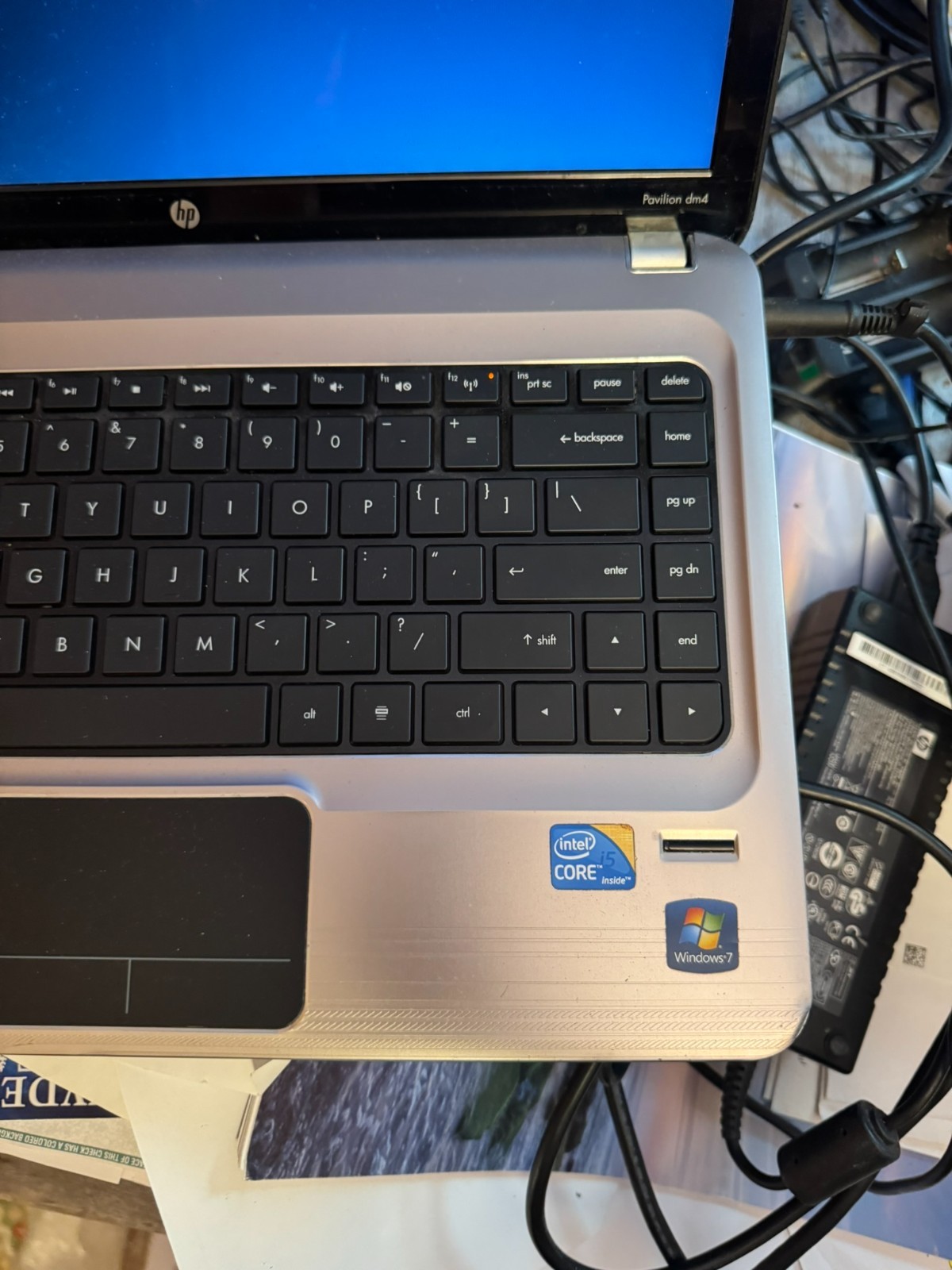 HP Pavilion dv4 Laptop | Intel Core i5 1st Gen | 4GB RAM | No HDD/OS | Bad Keybo