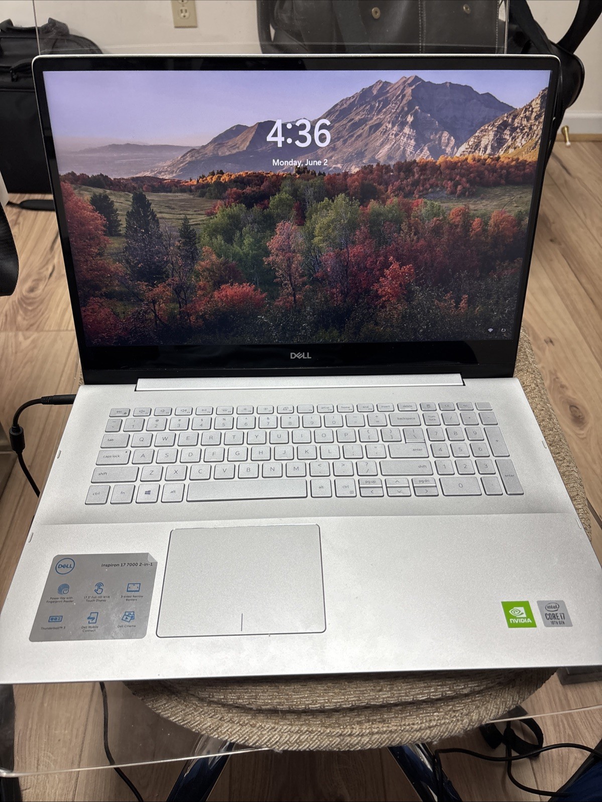 dell inspiron 17 7000 2 in 1 laptop (comes with a charger)