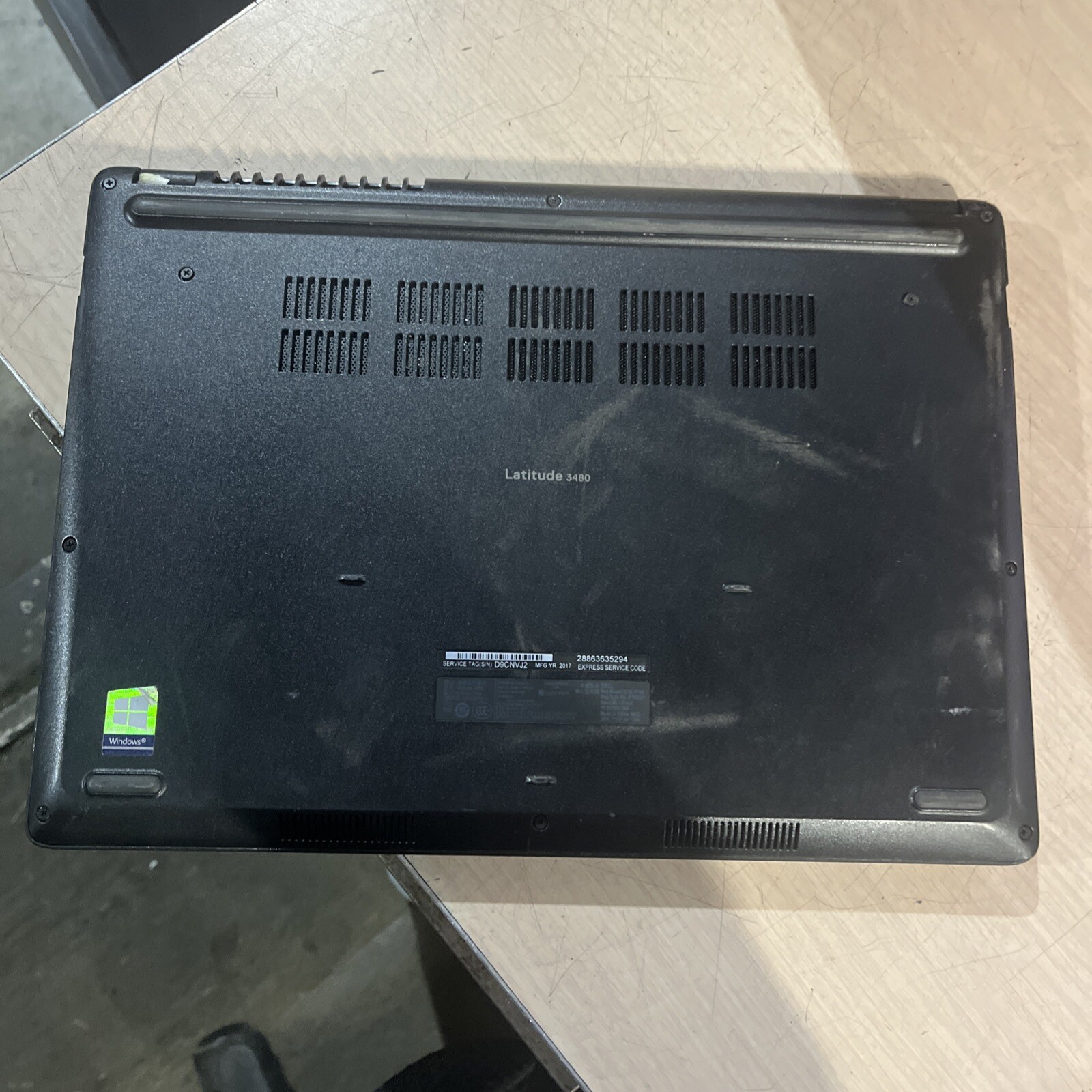 DELL LATITUDE 3480 INTEL CORE I3-6006U 2.00GHZ 8GB RAM NO HD