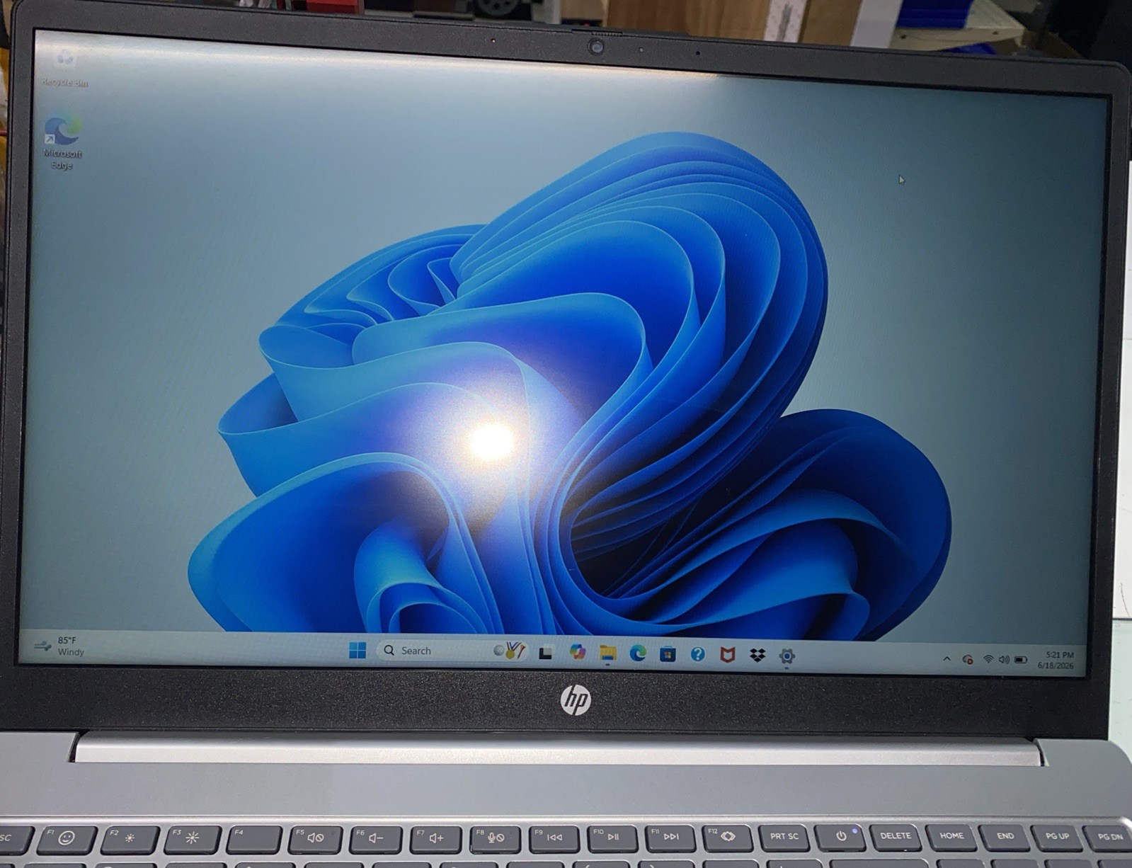 HP 15.6″ FHD Touchscreen Laptop Intel Ultra 5-255U 8GB RAM 512GB SSD – Silver