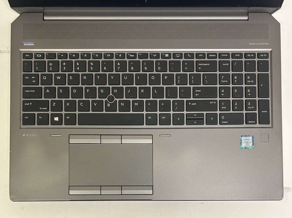 HP ZBook 15 G5 15″ Laptop i7-8850H 16GB RAM – 512GB NVMe – W11P – 4GB GFX – READ