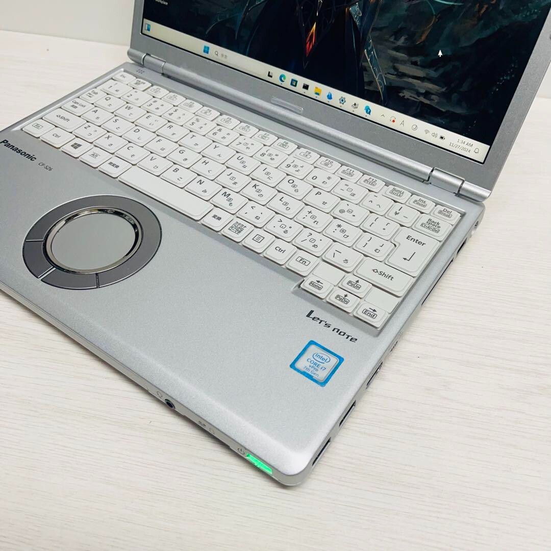Let’s Note CF-SZ6 Core i5-7300 Memory 16GB SSD 256GB w/ AC adapter Used Japan