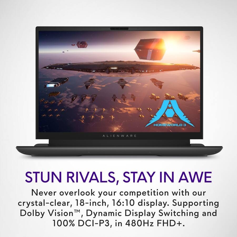 Alienware – m18 18″ 480Hz Gaming Laptop FHD+ – AMD Ryzen 9 7000 Series with 32GB