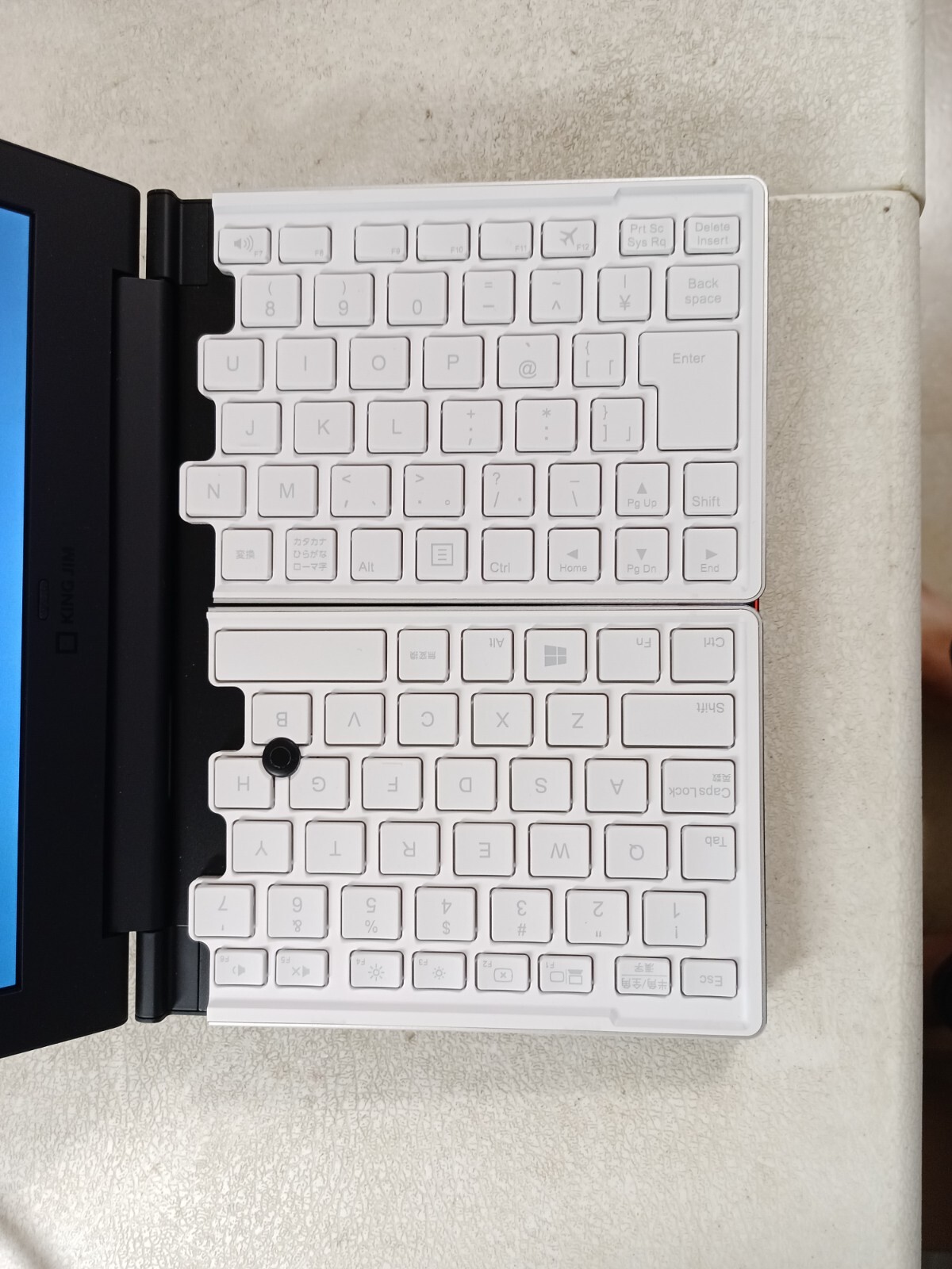 King Jim XMC10 Portabook Netbook UMPC Laptop 701C Windows 10 BT Cam *MINT*
