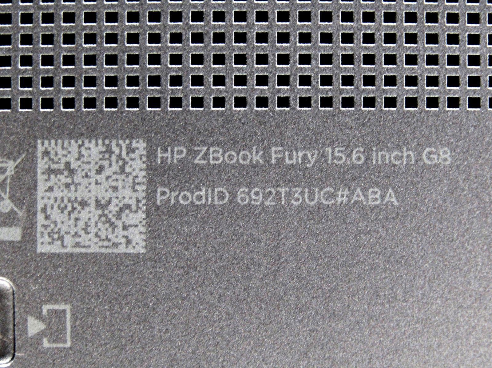 HP ZBook Fury 15 G8 15.6″ | Xeon W-11955M | 16GB DDR4 | 1TB NMVe SSD | RTX A2000