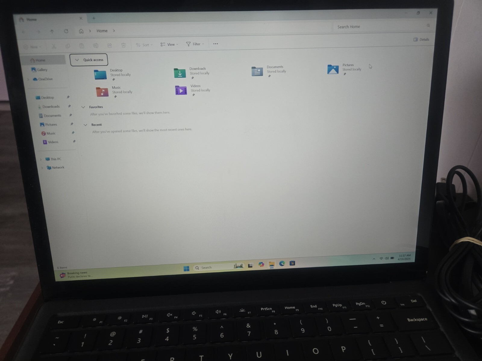 Microsoft Surface Pro 7 i7-10th Gen 16Gb 256Gb Kb & Pen