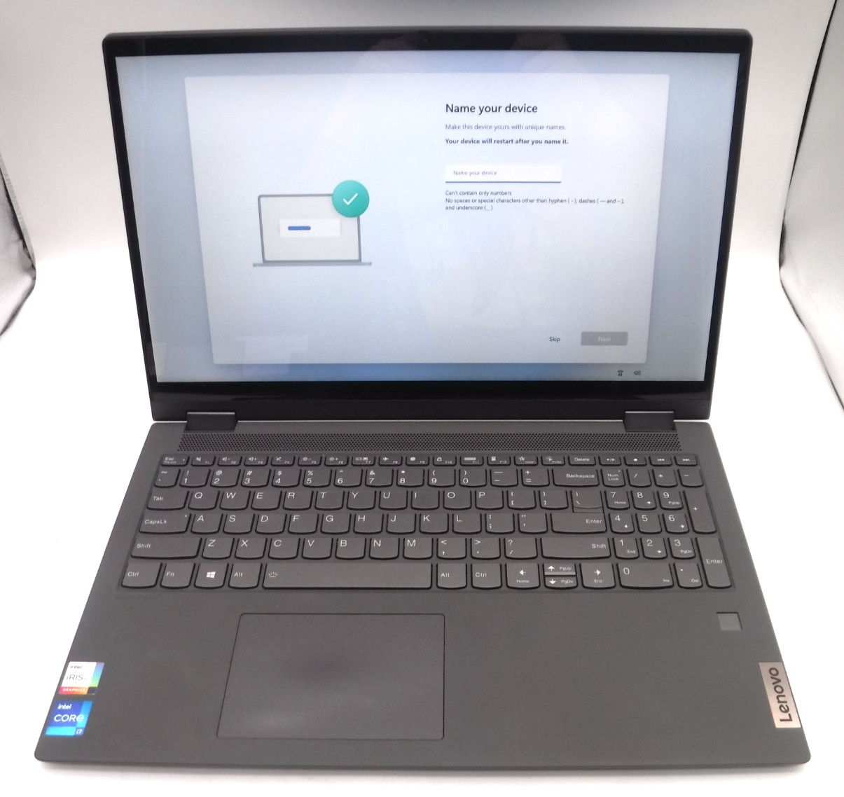 Lenovo IdeaPad Flex 5 15ITL05 i7-1165G7 2.8GHz 8GB RAM 15 in 512GB NVMe Win 11