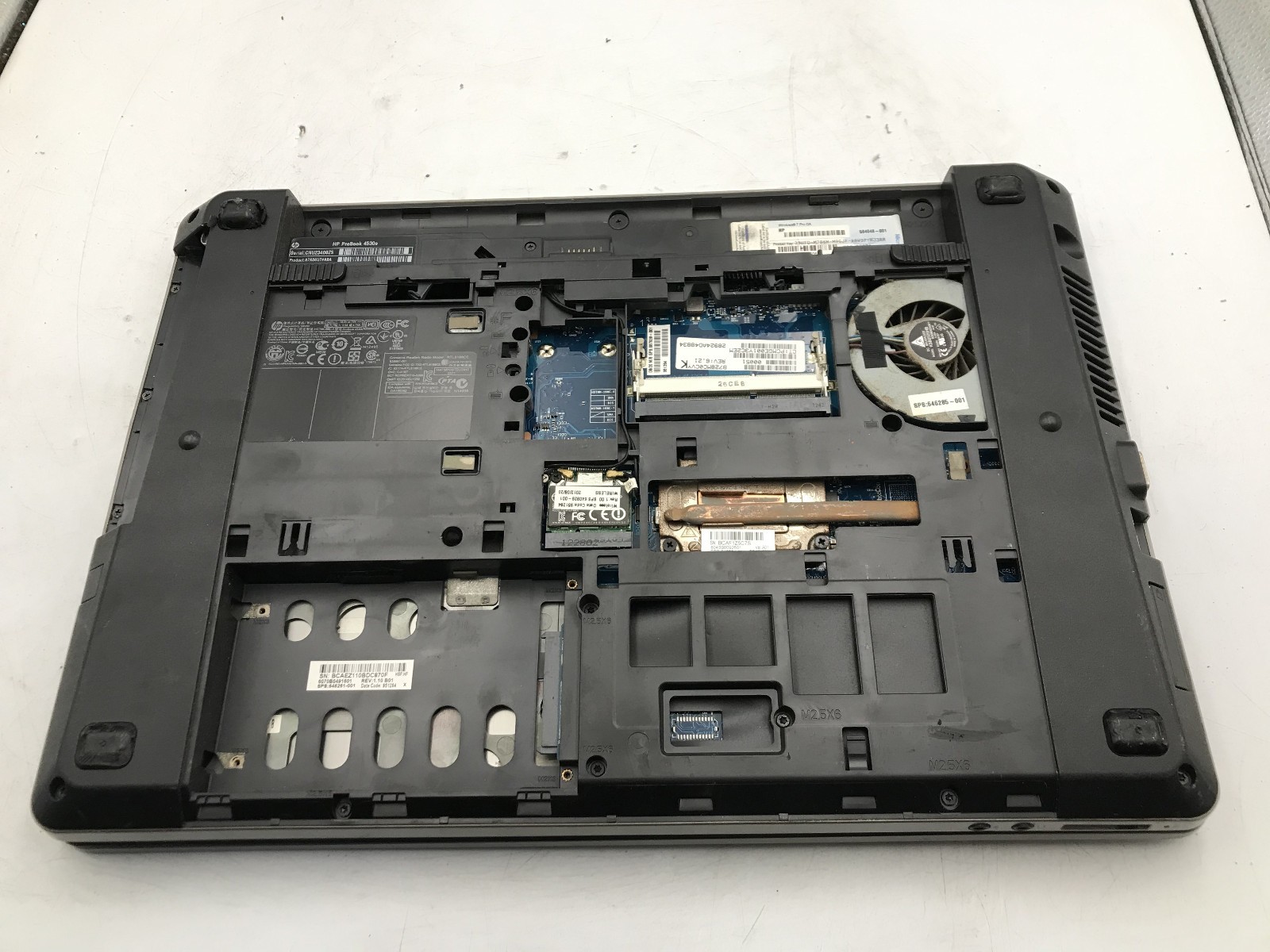 HP PROBOOK 4530S – FOR PARTS/REPAIR – INTEL I3 2ND GEN – NO RAM – READ DESC – BB