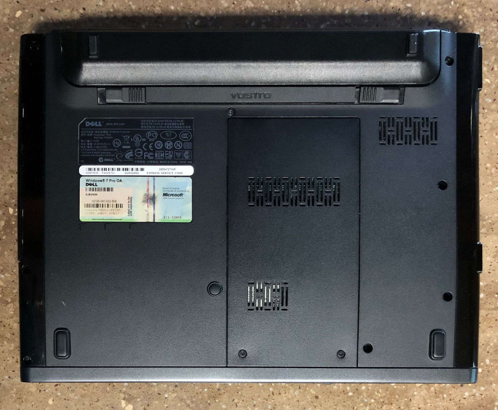 Dell Vostro 1220 *2.20GHz Intel Core 2 Duo *4GB RAM *500GB HDD *Win10 Pro