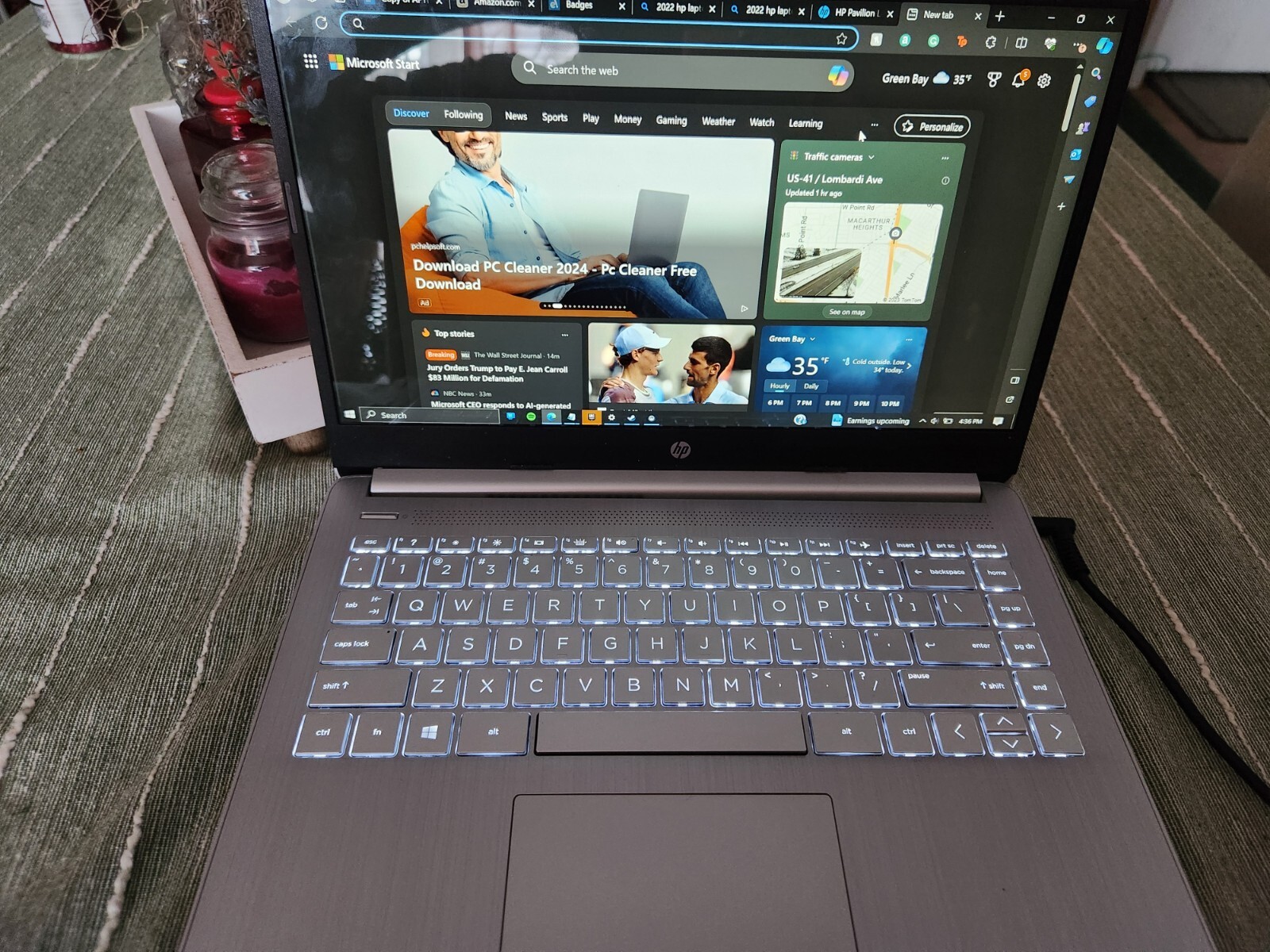 Hp Pavilion 15 used windows 10 home intel core i3 8gb ram