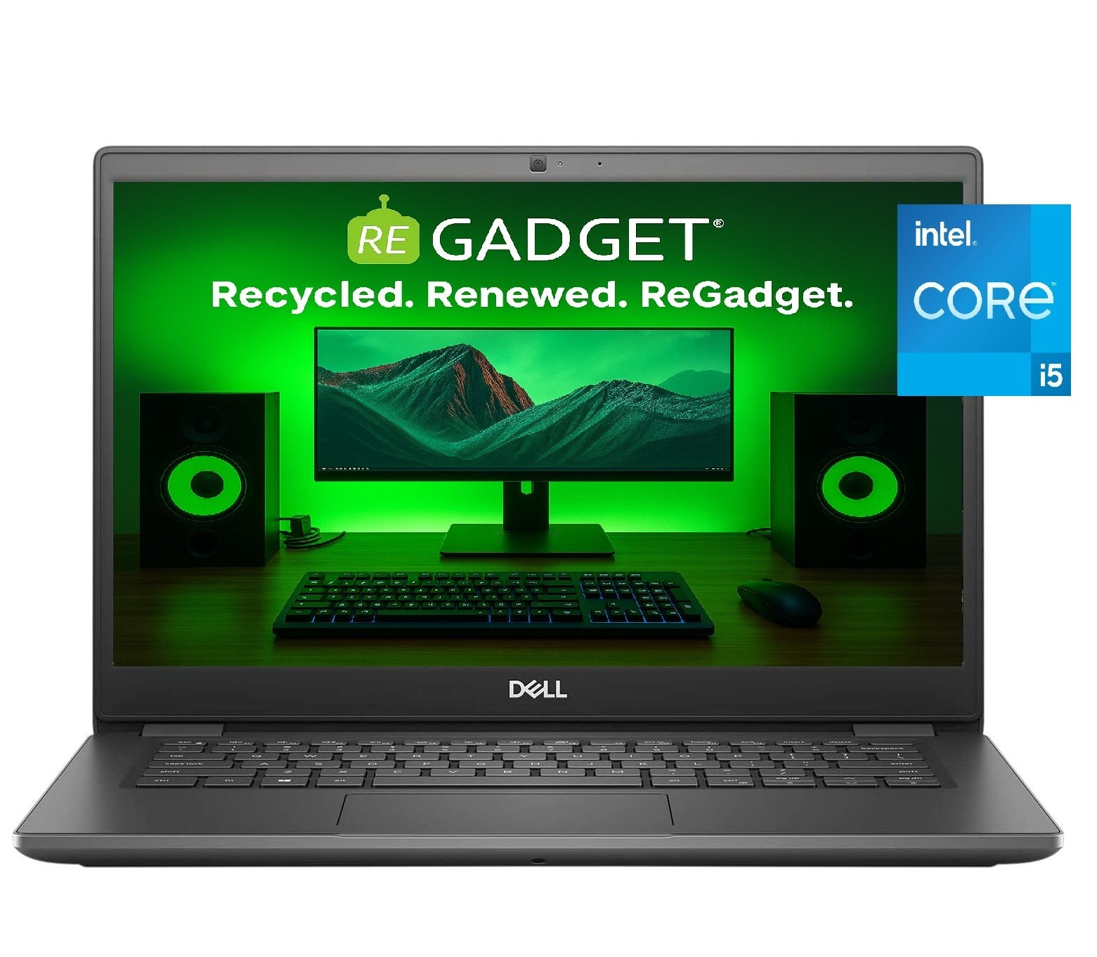 14″ DELL Latitude Laptop: Intel i5 Quad Core! 16GB RAM – 256GB NVME SSD! Webcam!