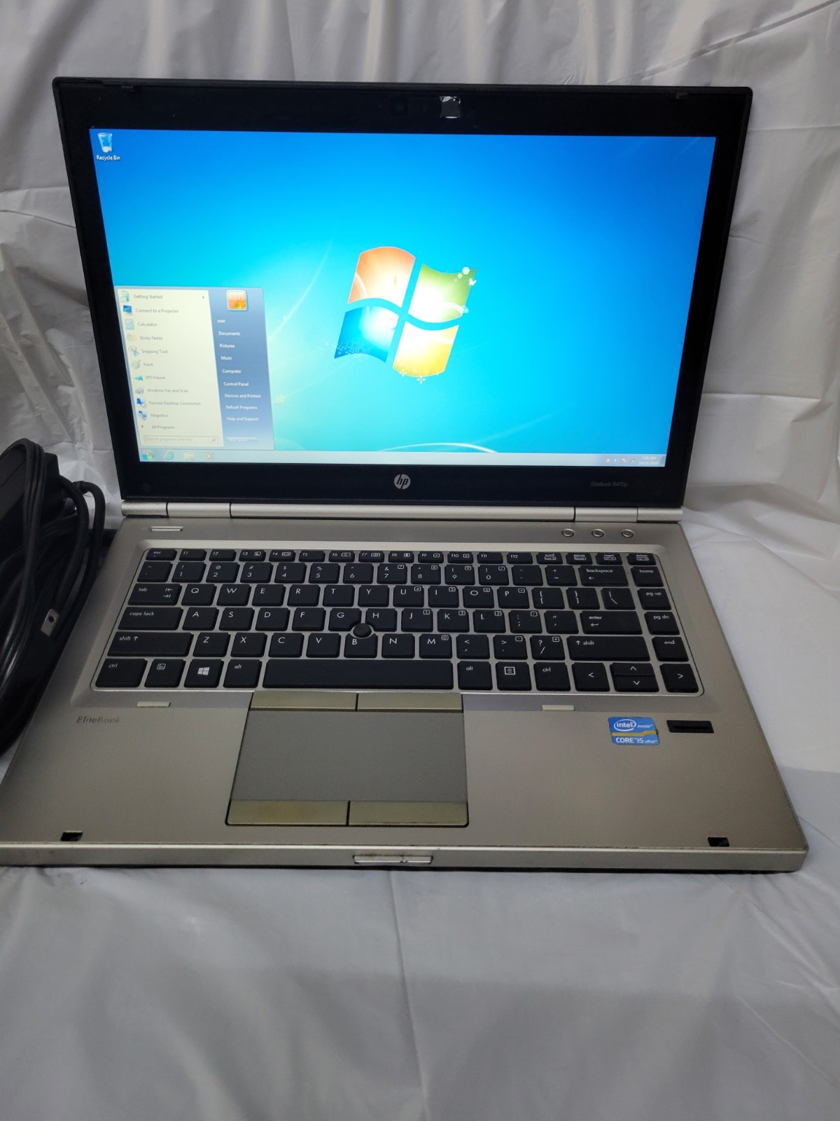 HP ELITEBOOK 8470P Laptop w/ Intel Core i5-3340M 2.70 GHZ + 8 GB,256GB SSD WIN 7