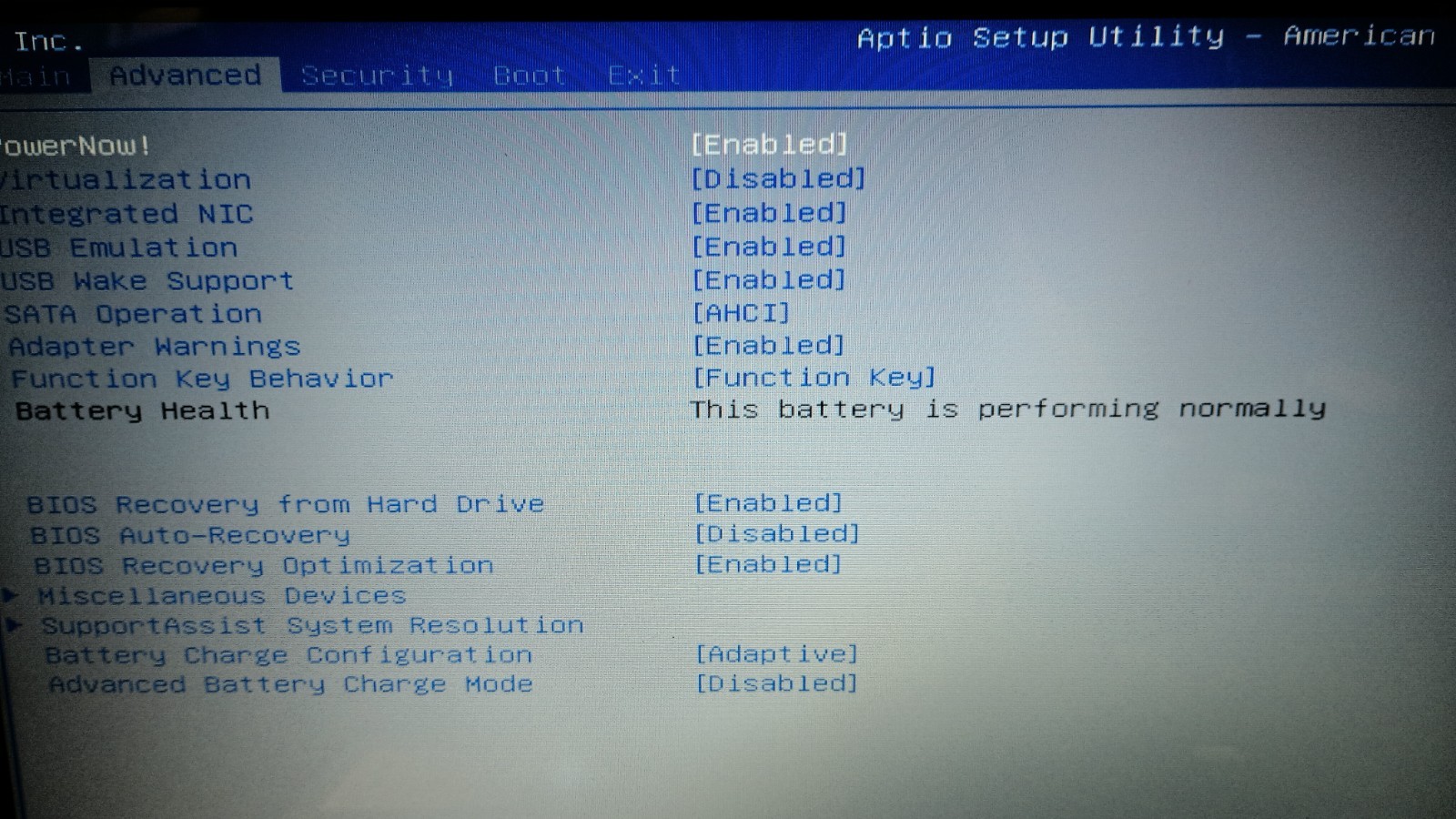 11056 inspiron3565 w/charger.A6-9200 Radeon R4.8GB.128GB SSD.15.6″.Optical.W11