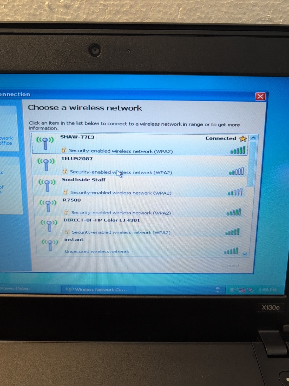 (NICE) Lenovo ThinkPad X130E 11.6″ Laptop AMD E-450/4GB RAM/128GB SSD/WinXP –