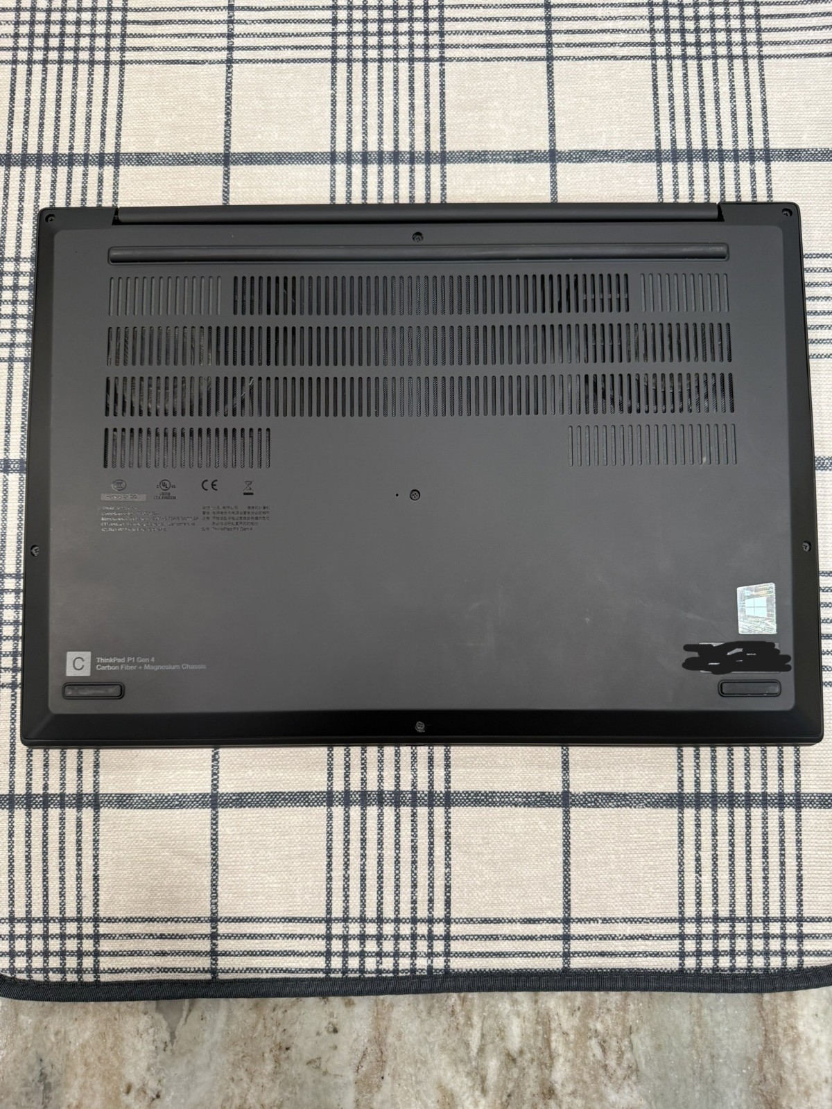 Lenovo Thinkpad P1 Gen 4i INTEL XEON W-11855M RTX A2000 1TB NVME 32GB 3200MHZ
