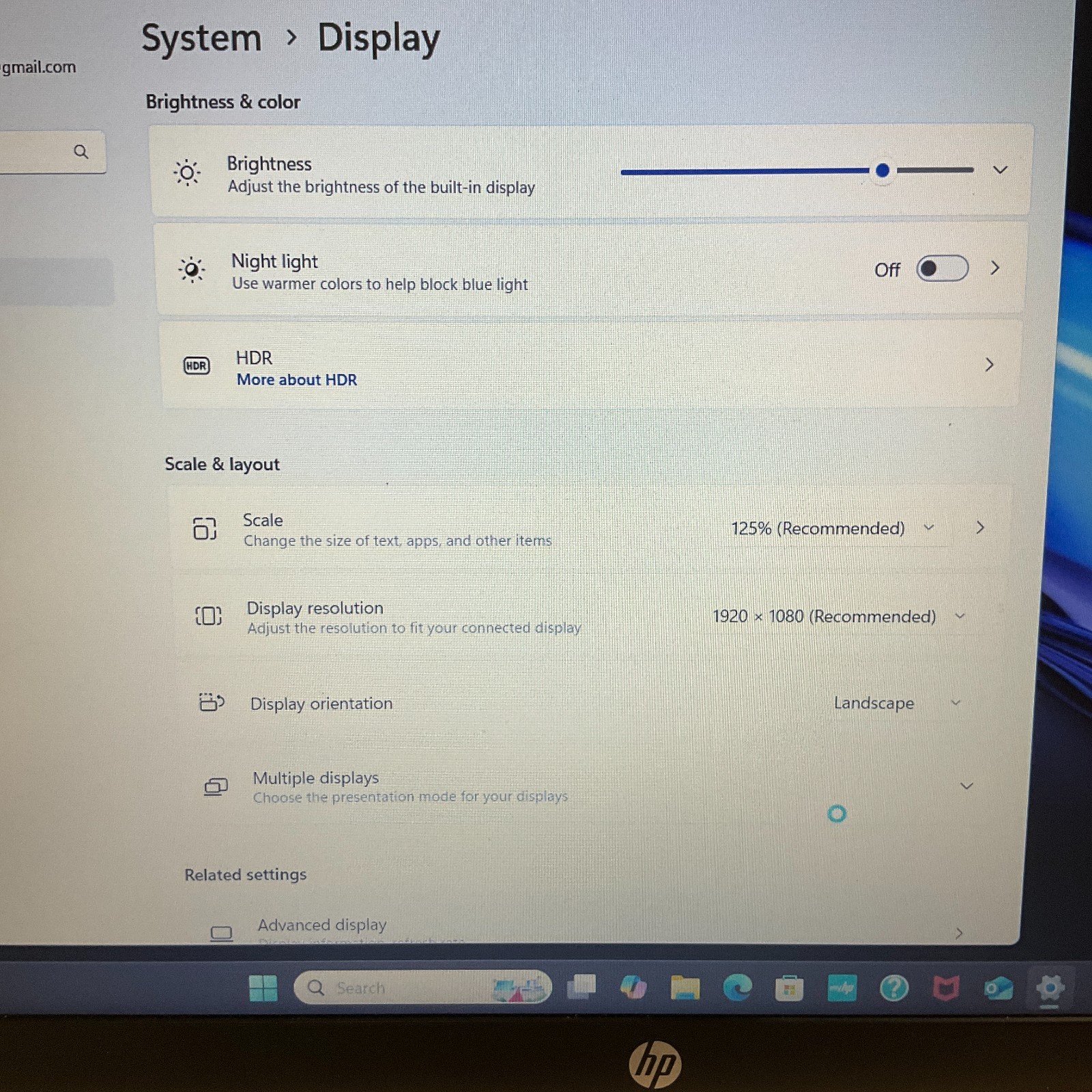 HP 15-fc0039wm 15.6″ Rose Gold Laptop AMD Ryzen 5 7520U @ 2.80 GHz 8GB 256GB