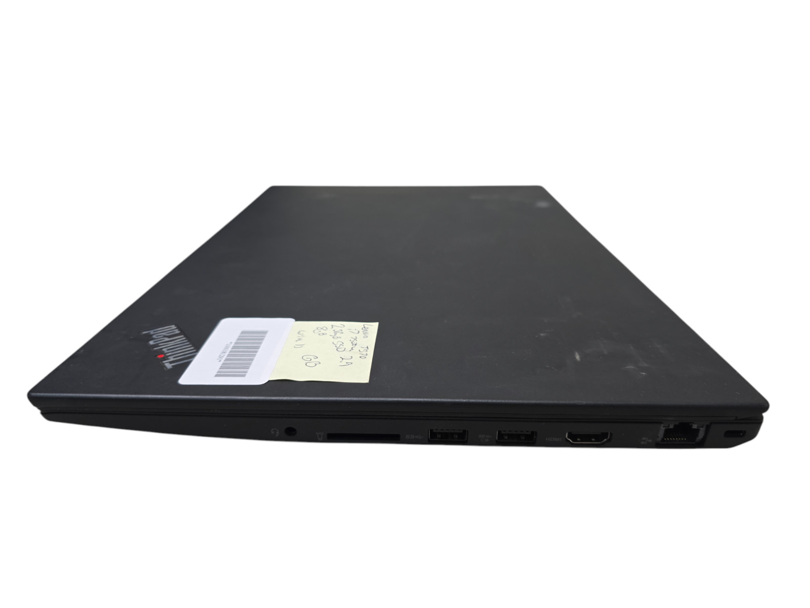Lenovo ThinkPad T570 i7-7500U@2.9GHz 256GB SSD 8GB Ram Win 11 Tested