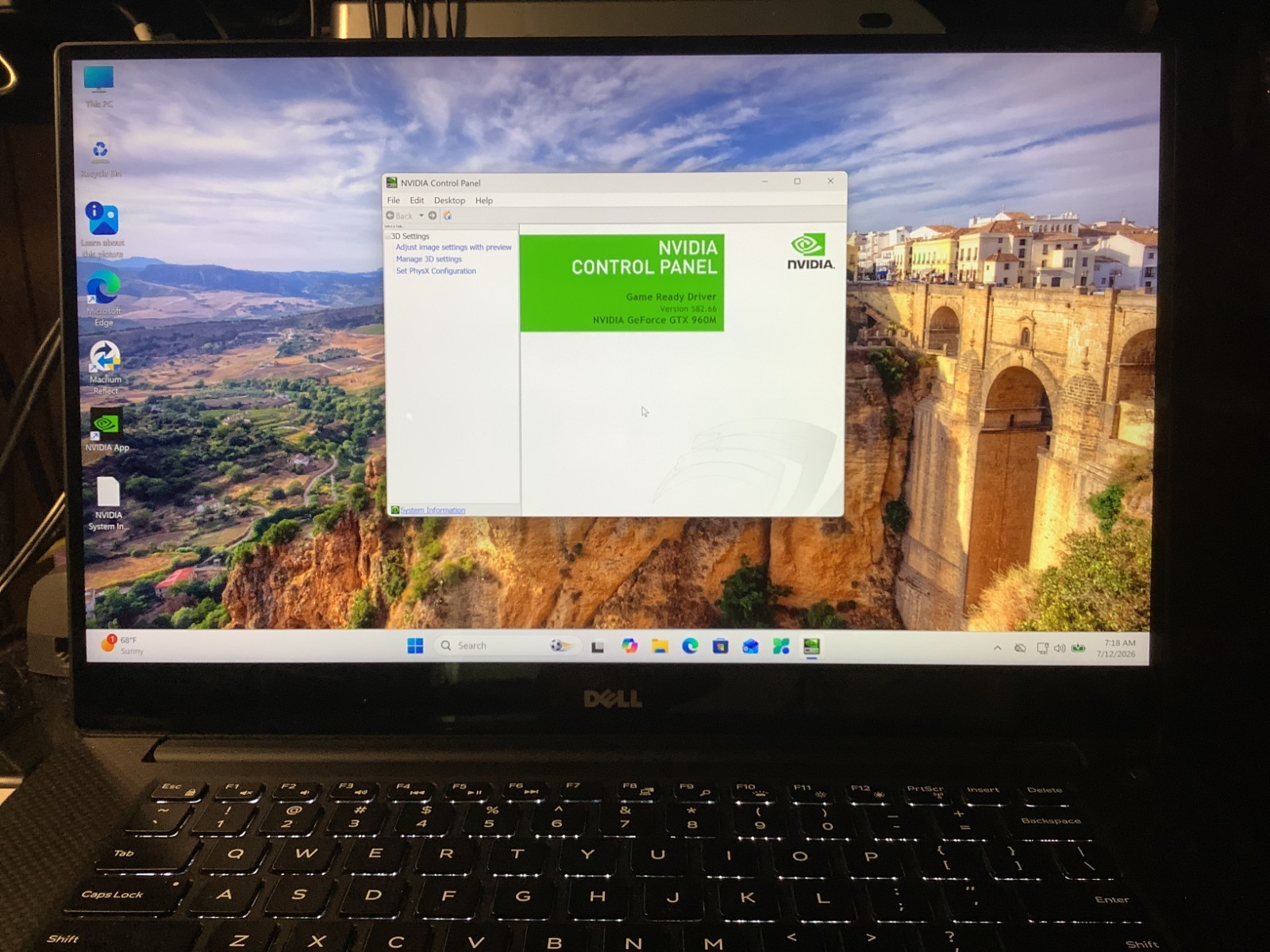 Dell XPS 9550, 4K Touch Gaming-GTX 960M, i7 6700HQ, 16GB – 256 + 500 Win 11 Home