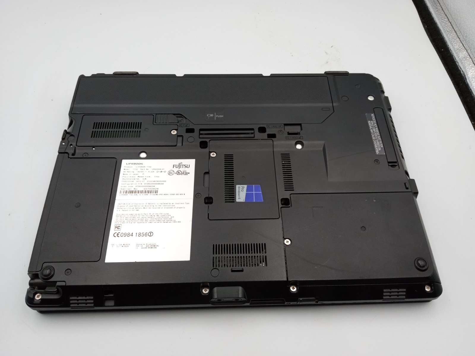 Fujitsu Lifebook T732 12″ 2in1 Intel i5-3320M 8GB RAM 128GB Win10 *READ* -RR