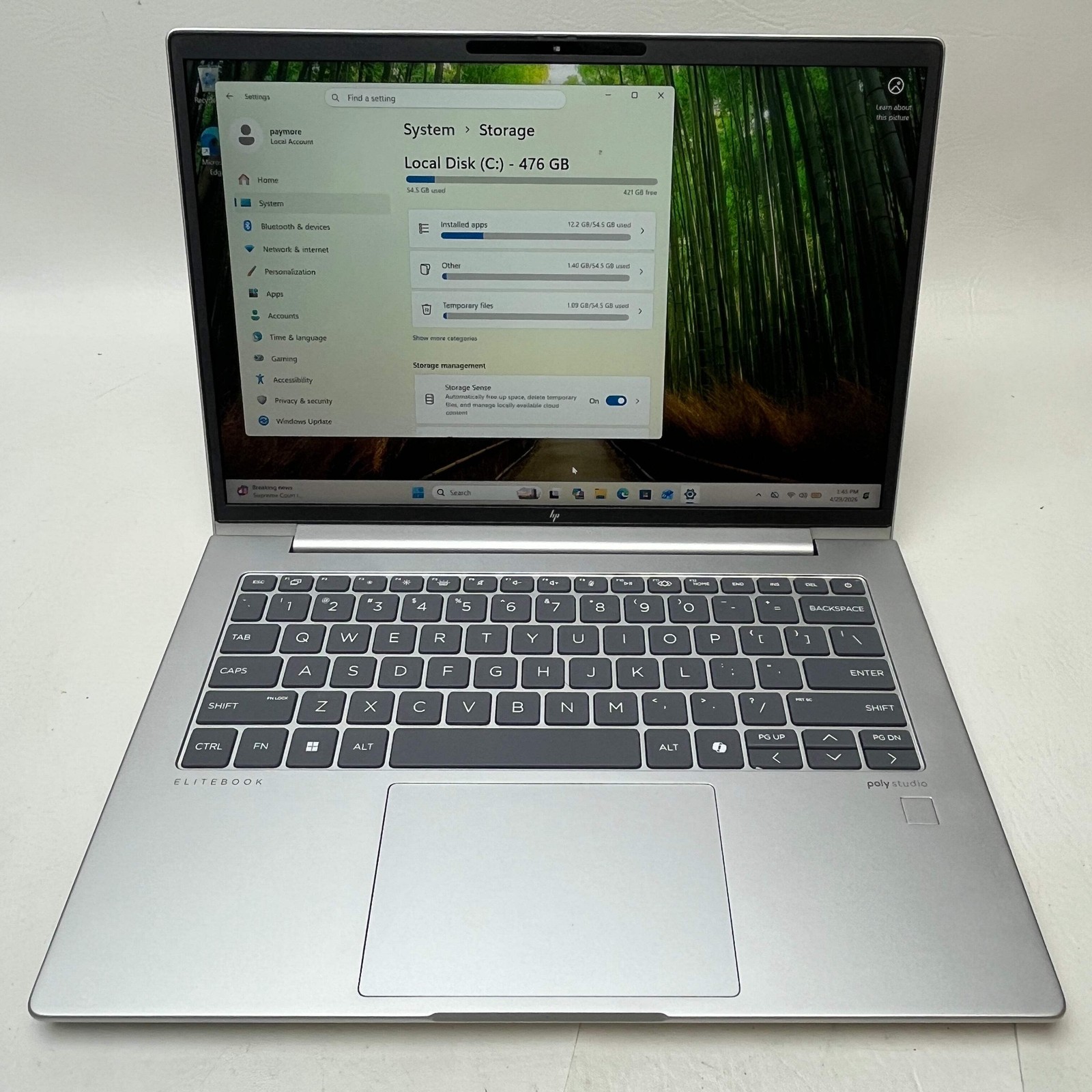 BIOS Locked HP EliteBook 645 G11 Ryzen 5 pro 7535u w/ Radeon Graphics 16GB RAM 5