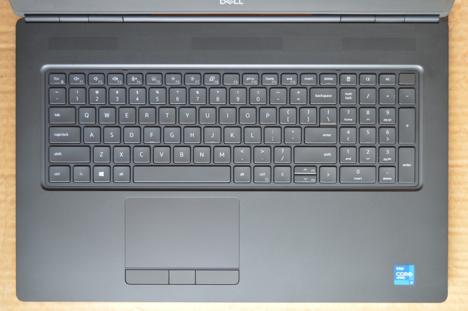 DELL PRECISION 7760 FHD I7-11850H 64GB 1TB RTX A4000 Backlit KB #6