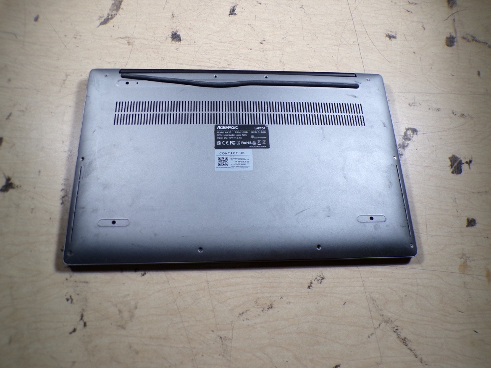 ACEMAGIC DNN21S 16GB RAM **NO HD/ NO CADDIE/ NO OS/ NO CHARGER