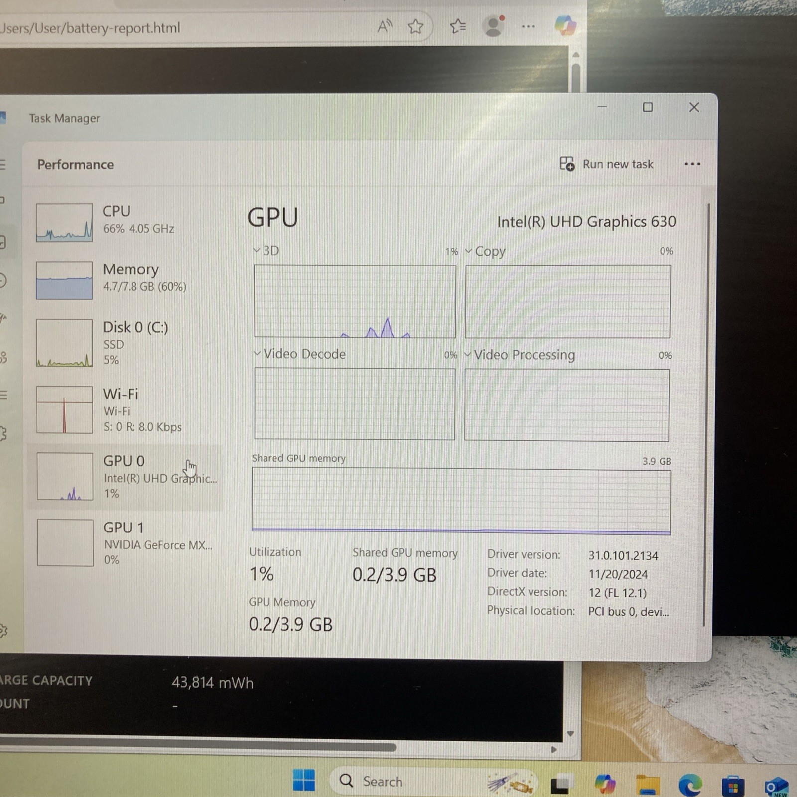 Dell Latitude 5591 i7-8850H 2.60 GHz 8Gb SSD 256Gb Win 11