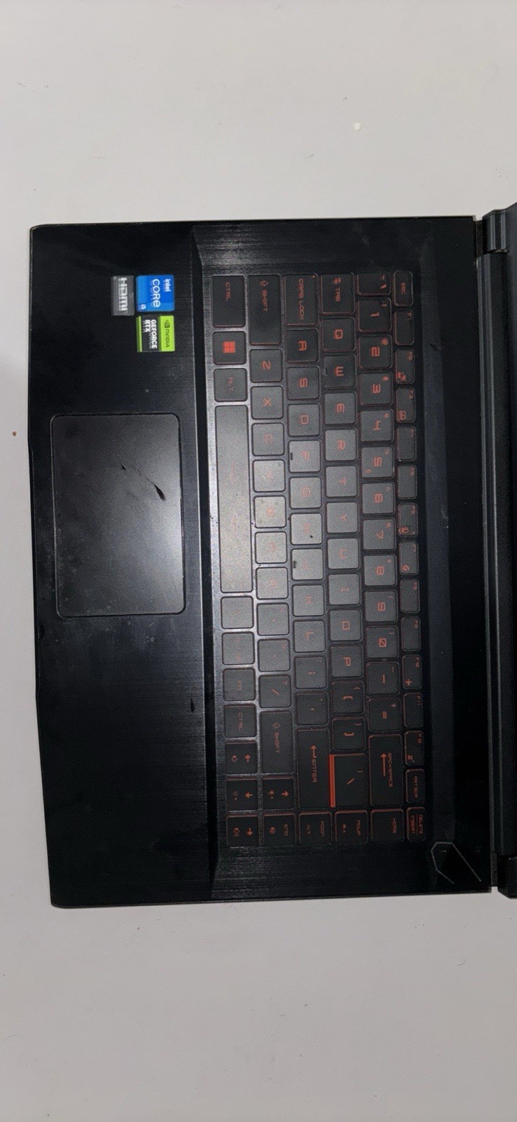 MSI Gaming Laptop GF63 Intel I5 9500 16GB RAM 512GB SSD NVIDIA RTX 3050