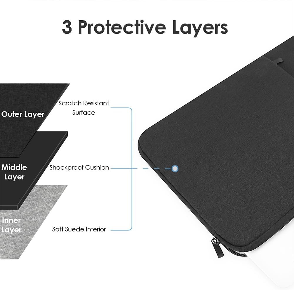 16-Inch Laptop Sleeve Case for 2026-2021 MacBook Pro 16.2 inch M5 M4 M3 A3428/A3