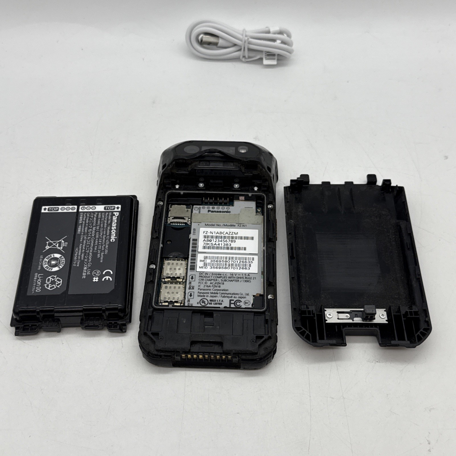 Panasonic FZ-N1 Toughpad Rugged Barcode Scanner Smartphone, Dual SIM (B3:20)