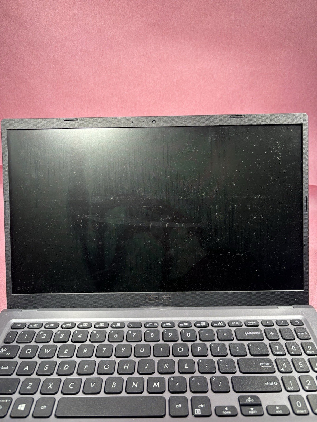 Asus R565M 15.6″ 2021 Intel Celeron N4020 1.1Ghz Gray Laptop Untested Bad Screen