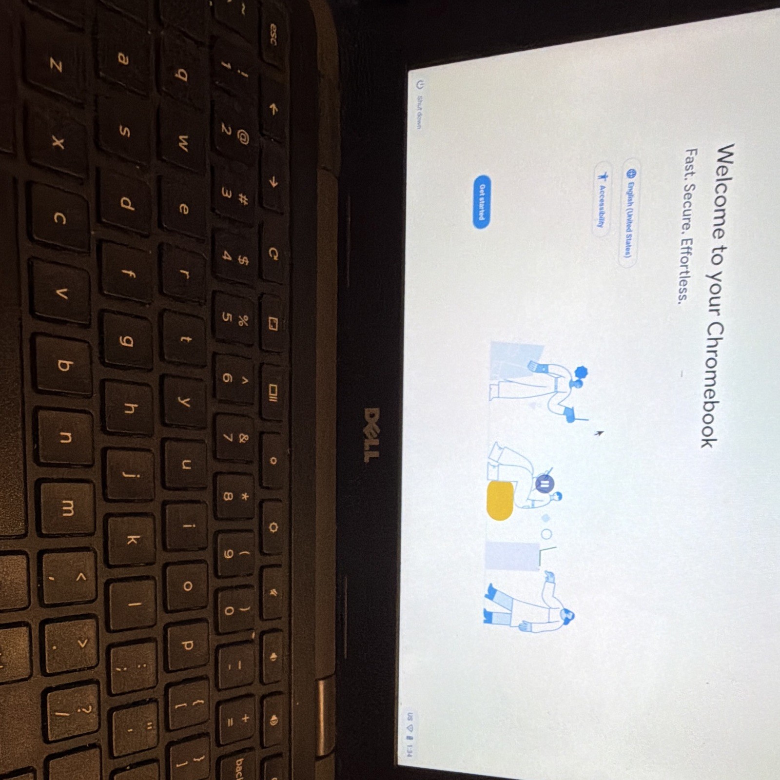 Dell Chromebook 11 3180 11.6″ Intel Celeron Chrome OS Laptop, Black