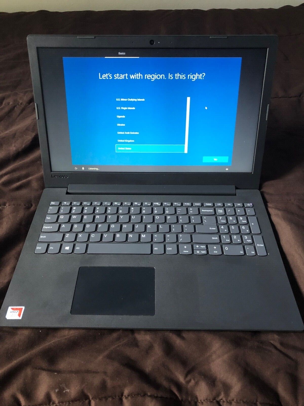 Lenovo IdeaPad Laptop 130-15AST AMD A6-9225, 2.6GHz, 4GB RAM 500GB HDD 15.6″