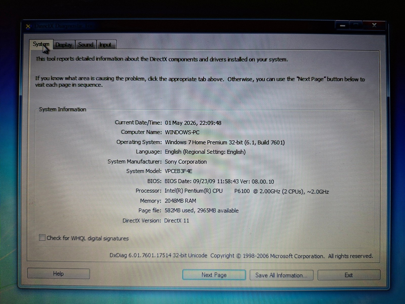 Sony Vaio VPCEB3F4EPCG-71311M & VPCEE3JOEPCG-61611M Laptops 15.6″ Mass Effect