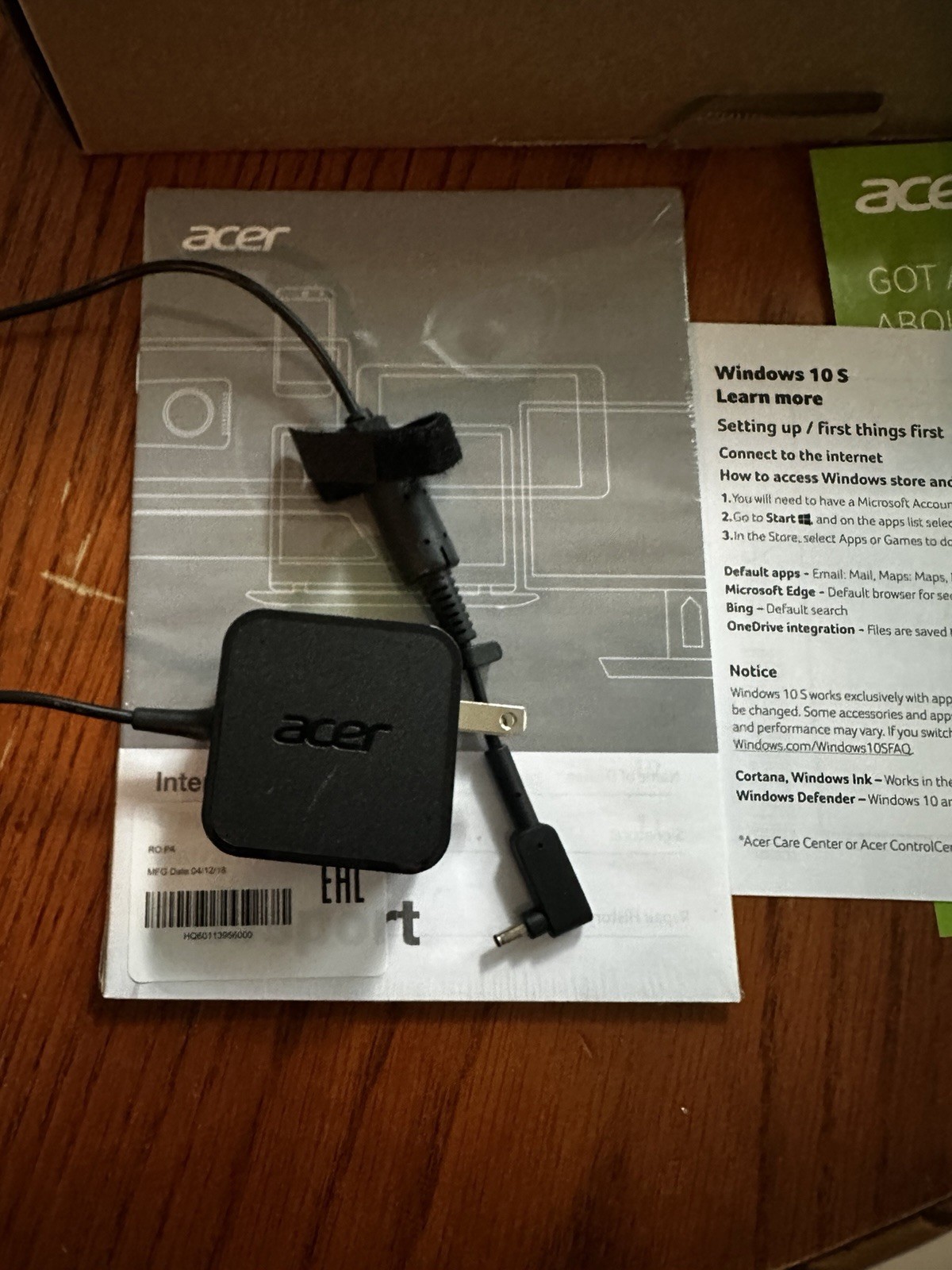 Acer SP111-32N-P6CV Spin 1 11.6” Multi-Touch FHD IPS LCD 64GB Steel Gray In Box