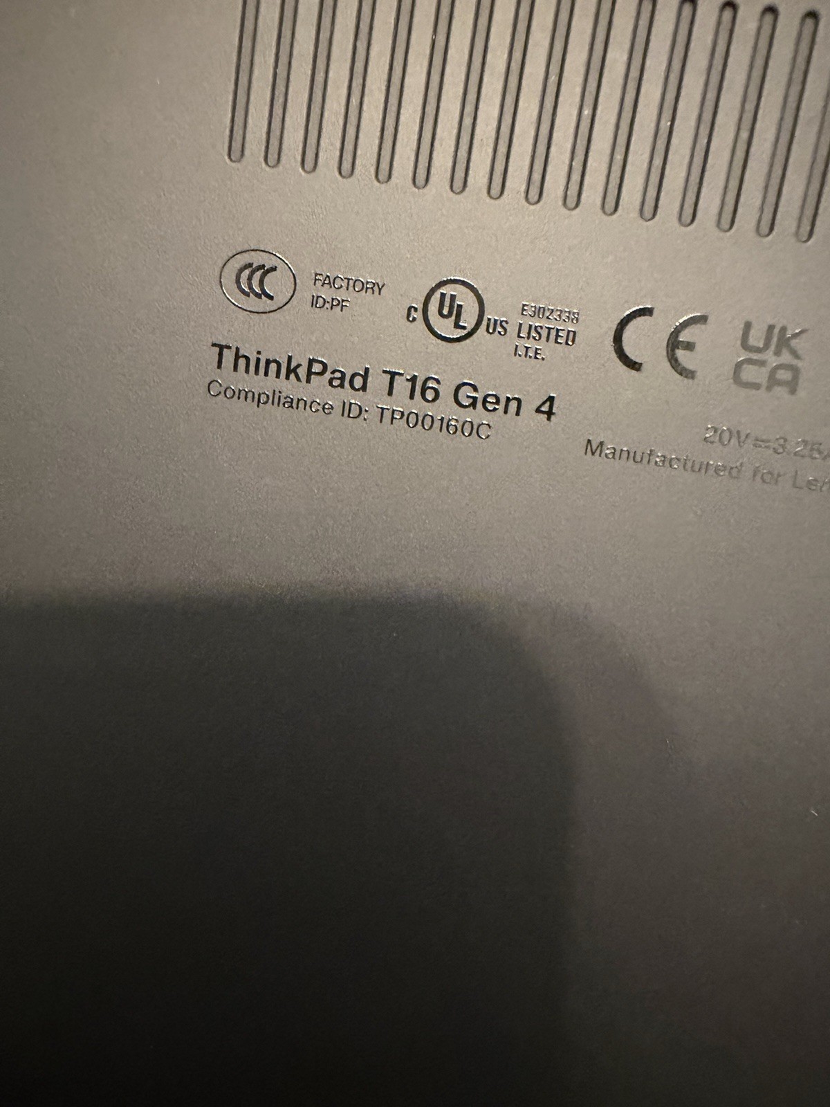 Lenovo ThinkPad T16 Gen 4 Ryzen AI 7 PRO 32GB RAM Touch Laptop Win 11 Pro