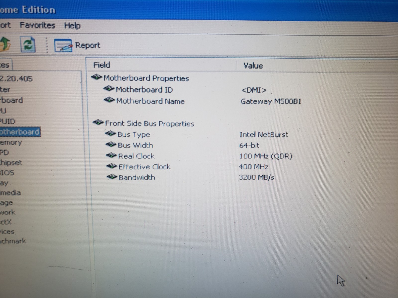 Rare Gateway M500B1 Intel Pentium 4m 2.20GHz 1GB 40gb WinXP SP3 Vintage Media PC